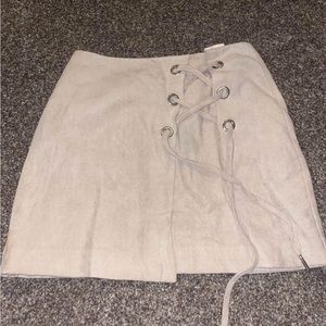 Tan skirt